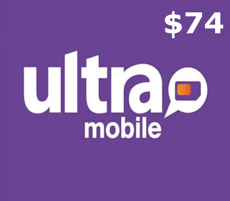 

Ultra Mobile $74 Mobile Top-up US