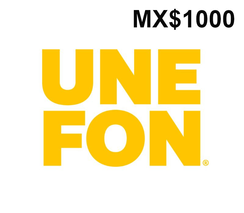 

Unefon MX$1000 Mobile Top-up MX