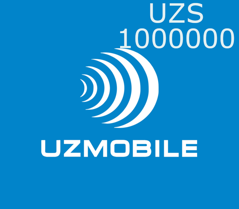 

UzMobile 1000000 UZS Mobile Top-up UZ