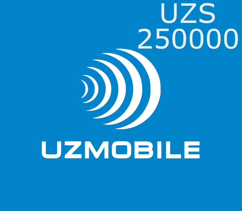 

UzMobile 250000 UZS Mobile Top-up UZ