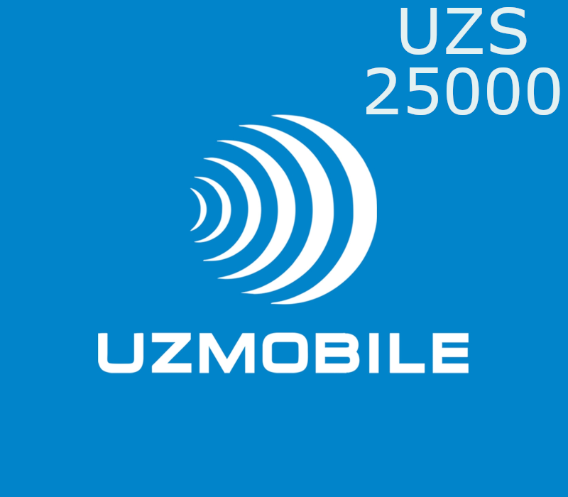 

UzMobile 25000 UZS Mobile Top-up UZ