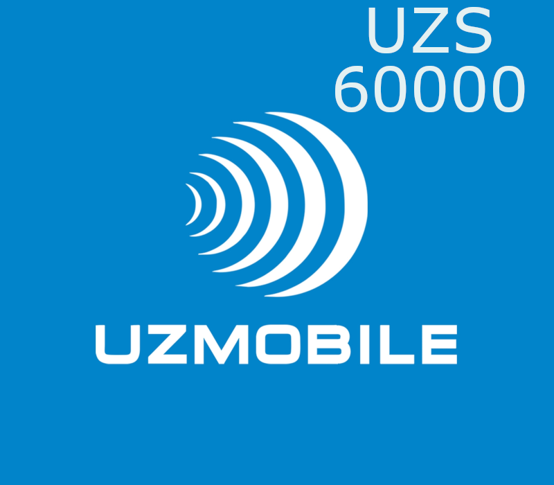 UzMobile 60000 UZS Mobile Top-up UZ