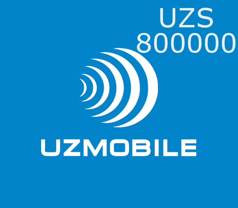 

UzMobile 800000 UZS Mobile Top-up UZ