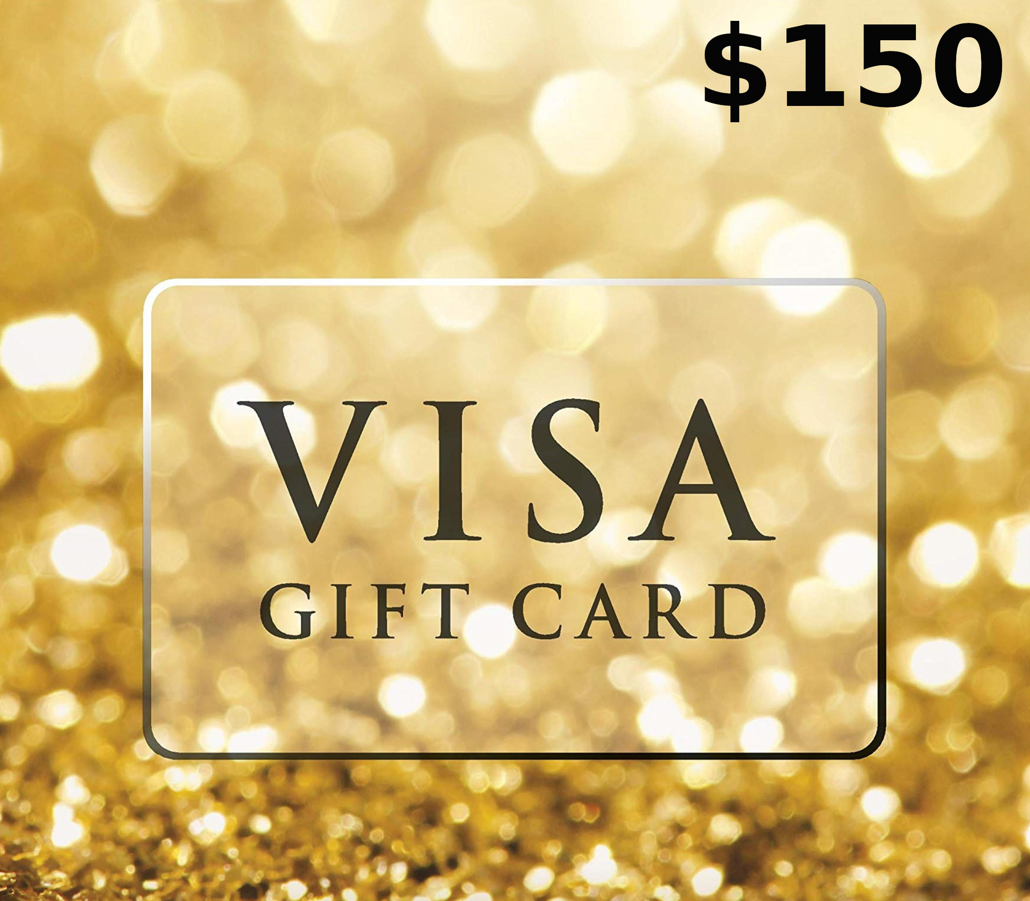 

Visa Gift Card $150 US