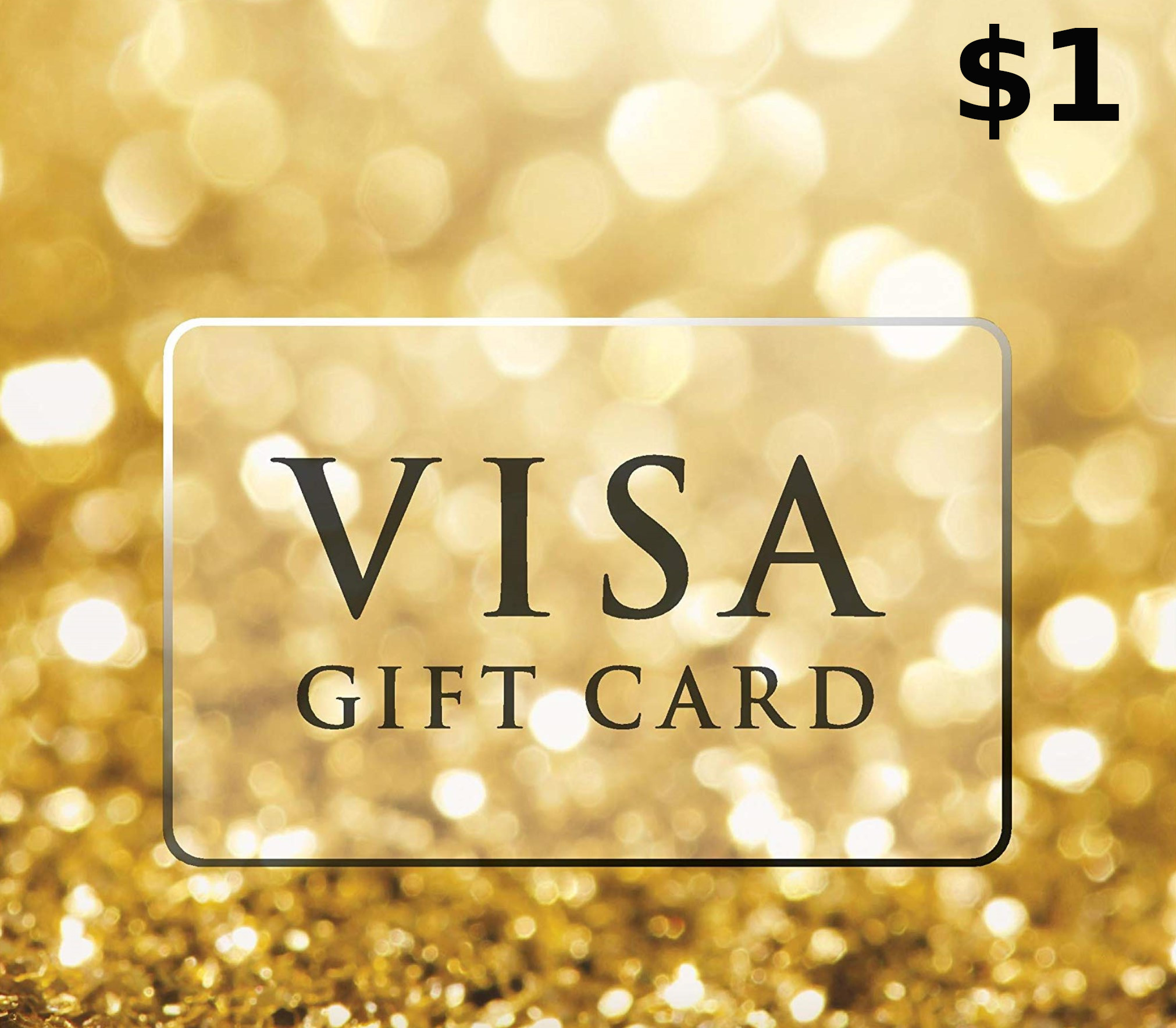 

Visa Gift Card $1 US