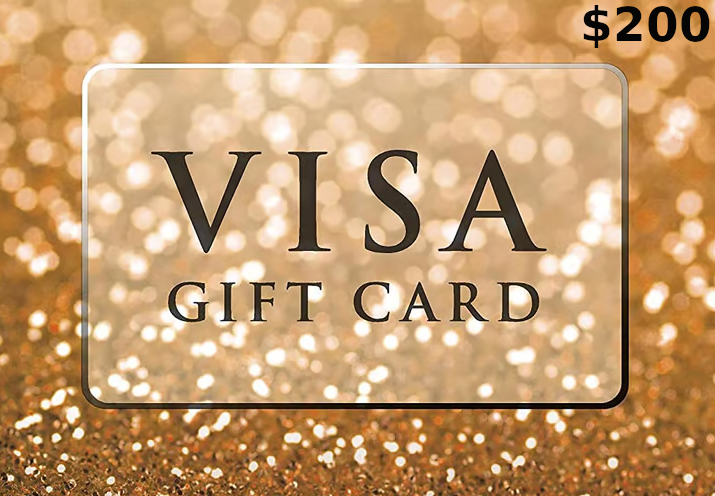 Visa Gift Card $200 US