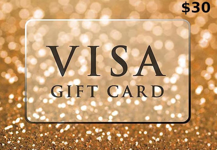Visa Gift Card $30 US