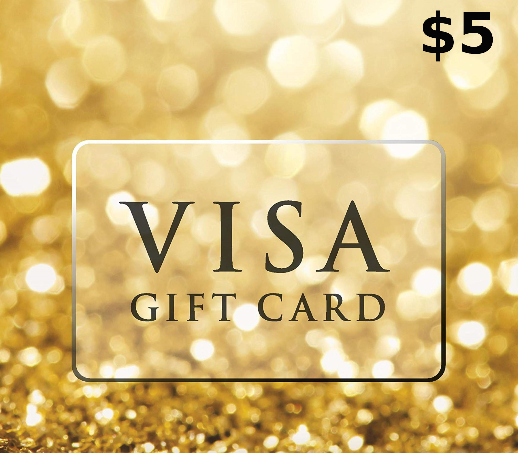 

Visa Gift Card $5 US