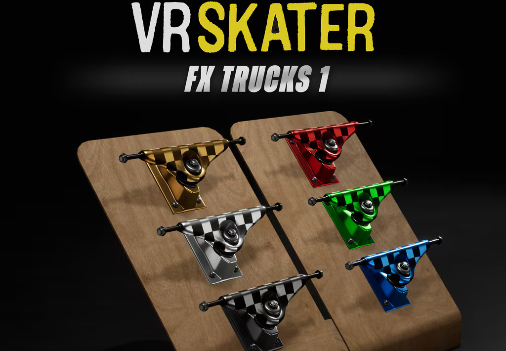VR SKATER - FX Trucks Pack 1 DLC EU (without DE) PS5 CD Key screenshot 1