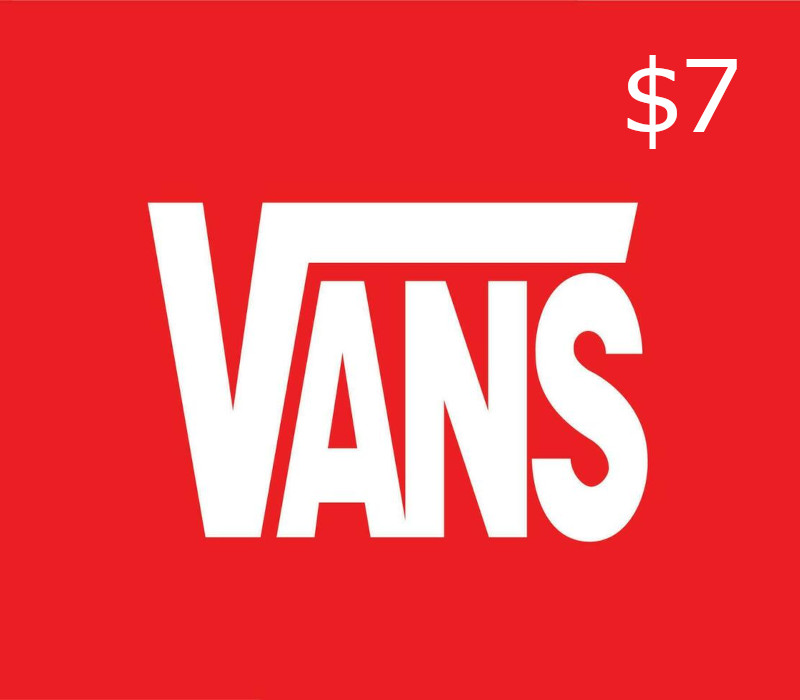 

Vans $7 Gift Card US