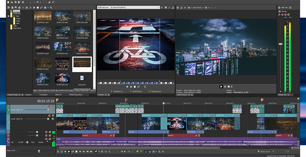 SONY VEGAS Pro 15 Edit - 7. kép - Irodai szoftver kategória