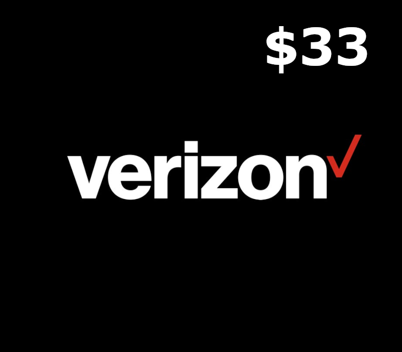 Verizon $33 Mobile Top-up US