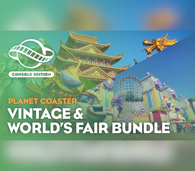 Planet Coaster - Vintage & World's Fair Bundle DLC EU XBOX One / Xbox Series X|S CD Key