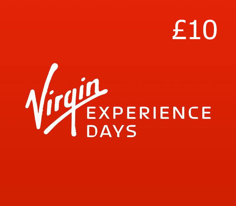 

Virgin Experience Days £10 Gift Card UK