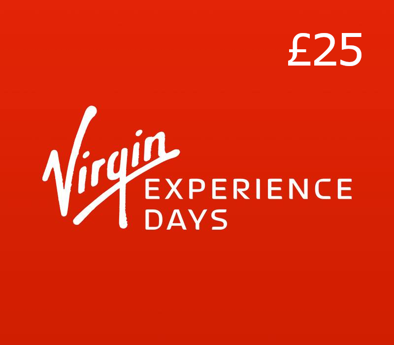 

Virgin Experience Days £25 Gift Card UK