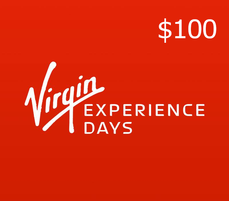 

Virgin Experience Days $100 Gift Card US