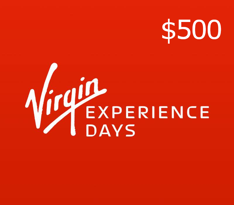 

Virgin Experience Days $500 Gift Card US