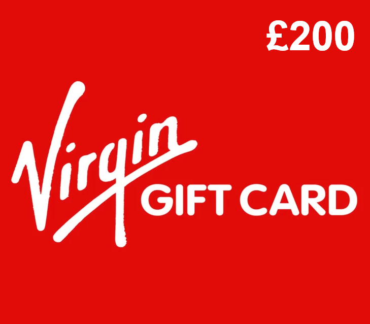 Virgin Gift Card £200 Gift Card UK