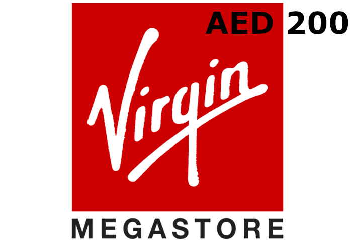 Virgin Megastore 200 AED Gift Card AE