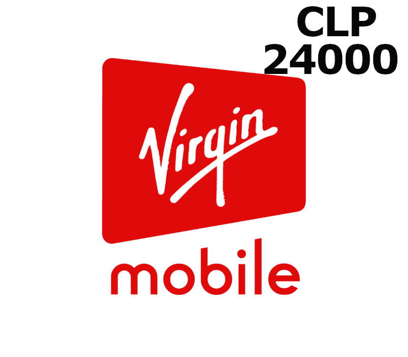 

Virgin Mobile 24000 CLP Mobile Top-up CL