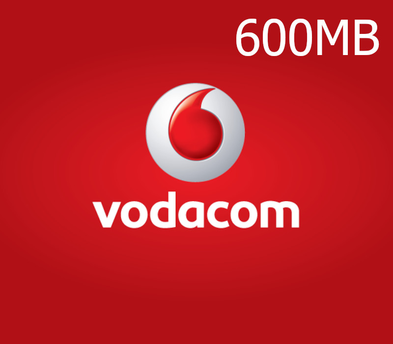 

Vodacom 600MB Data Mobile Top-up TZ