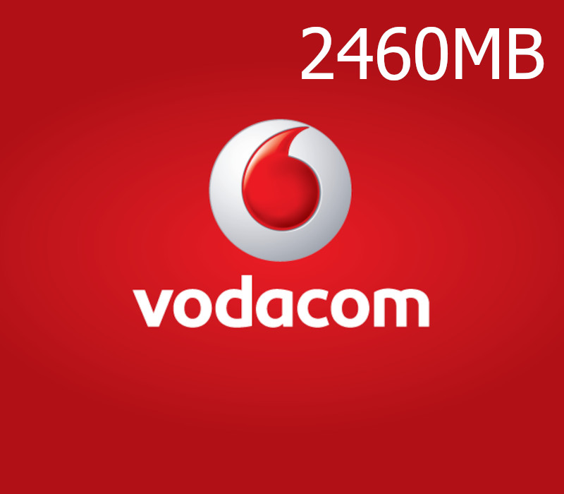 

Vodacom 2460MB Data Mobile Top-up TZ