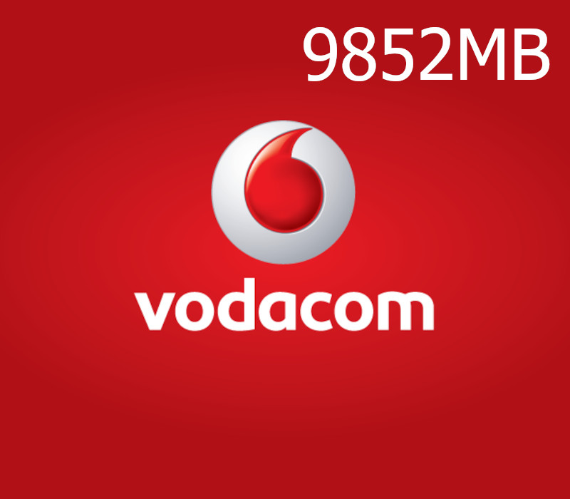 

Vodacom 9852MB Data Mobile Top-up TZ