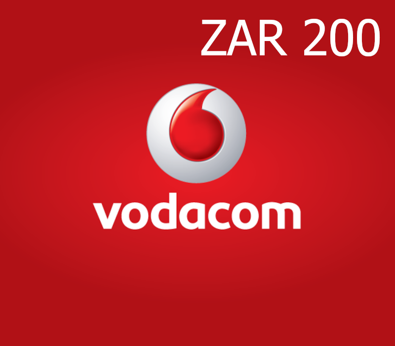 Vodacom 200 ZAR Mobile Top-up ZA