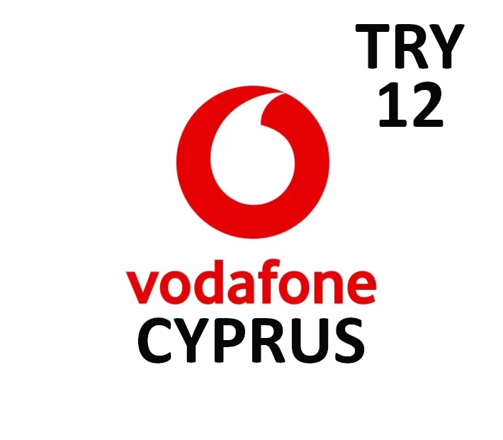 

Vodafone Cyprus 12 TRY Mobile Top-up TR