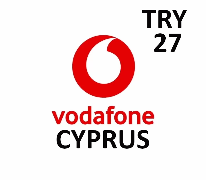 

Vodafone Cyprus 27 TRY Mobile Top-up TR