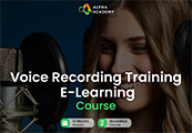 Voice Recording Training Course Alpha Academy Code screenshot 1