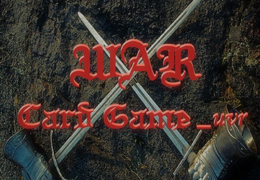 WAR Card Game_uvr Steam CD Key screenshot 1