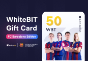 WhiteBIT - FC Barcelona Edition - 50 WBT Gift Card