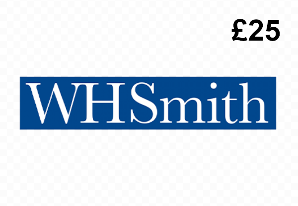 WHSmith £25 Gift Card UK