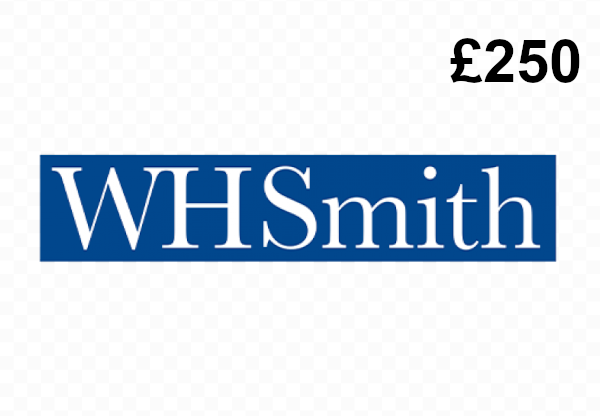 WHSmith £250 Gift Card UK