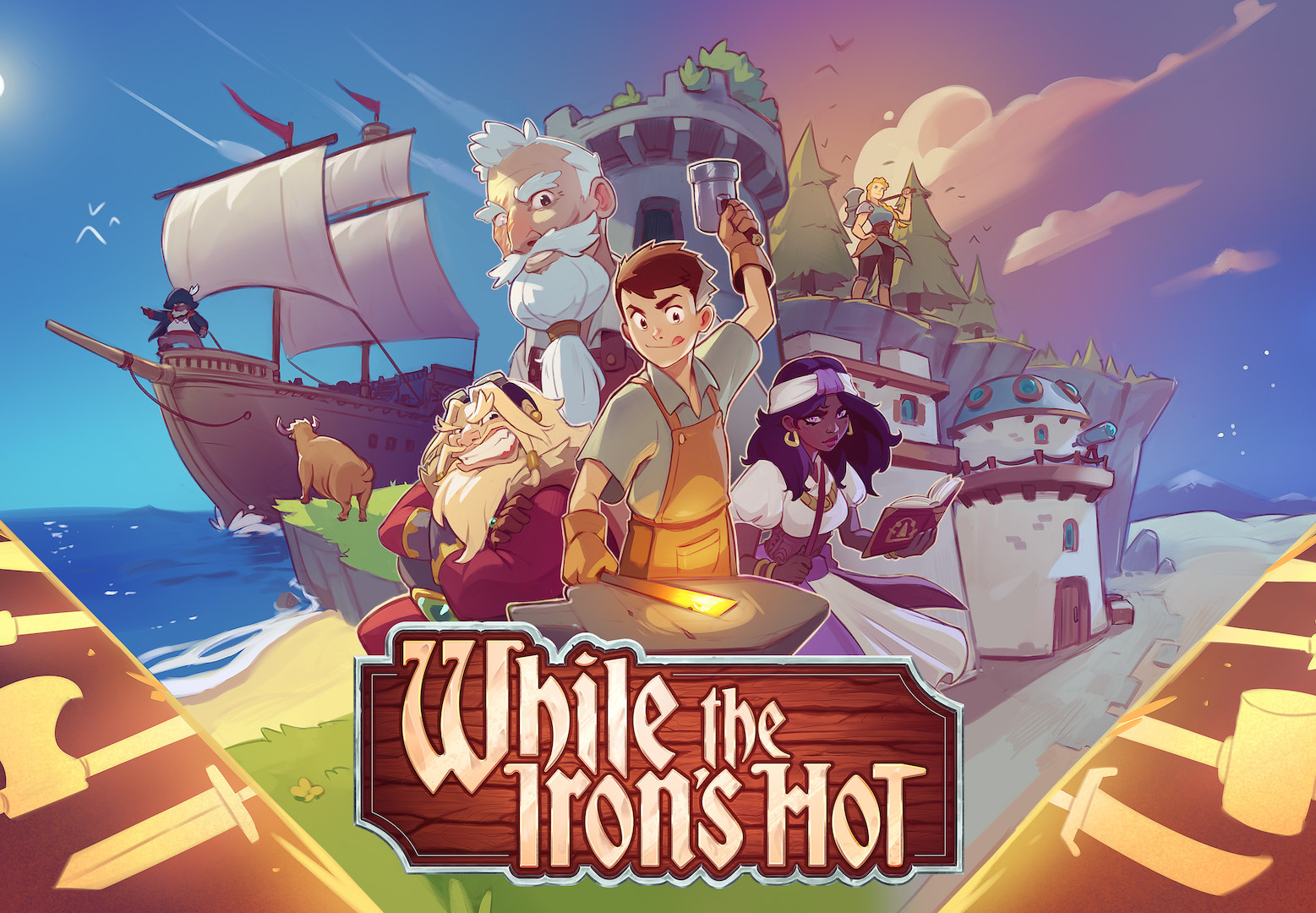 While the Iron's Hot PC Steam CD Key screenshot 2