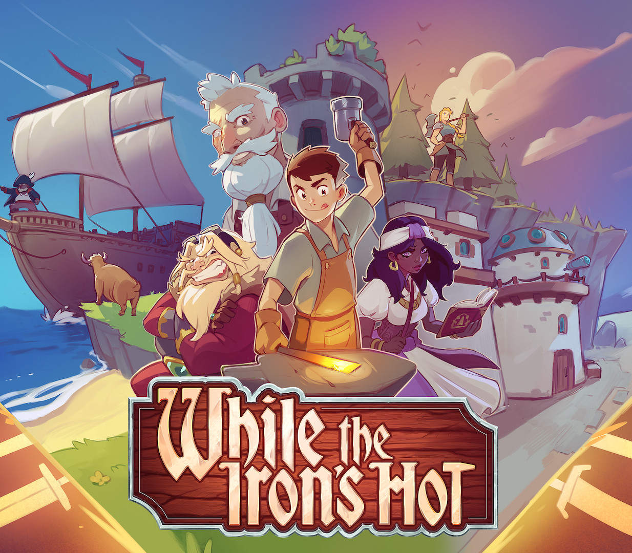 

While the Iron's Hot Steam CD Key