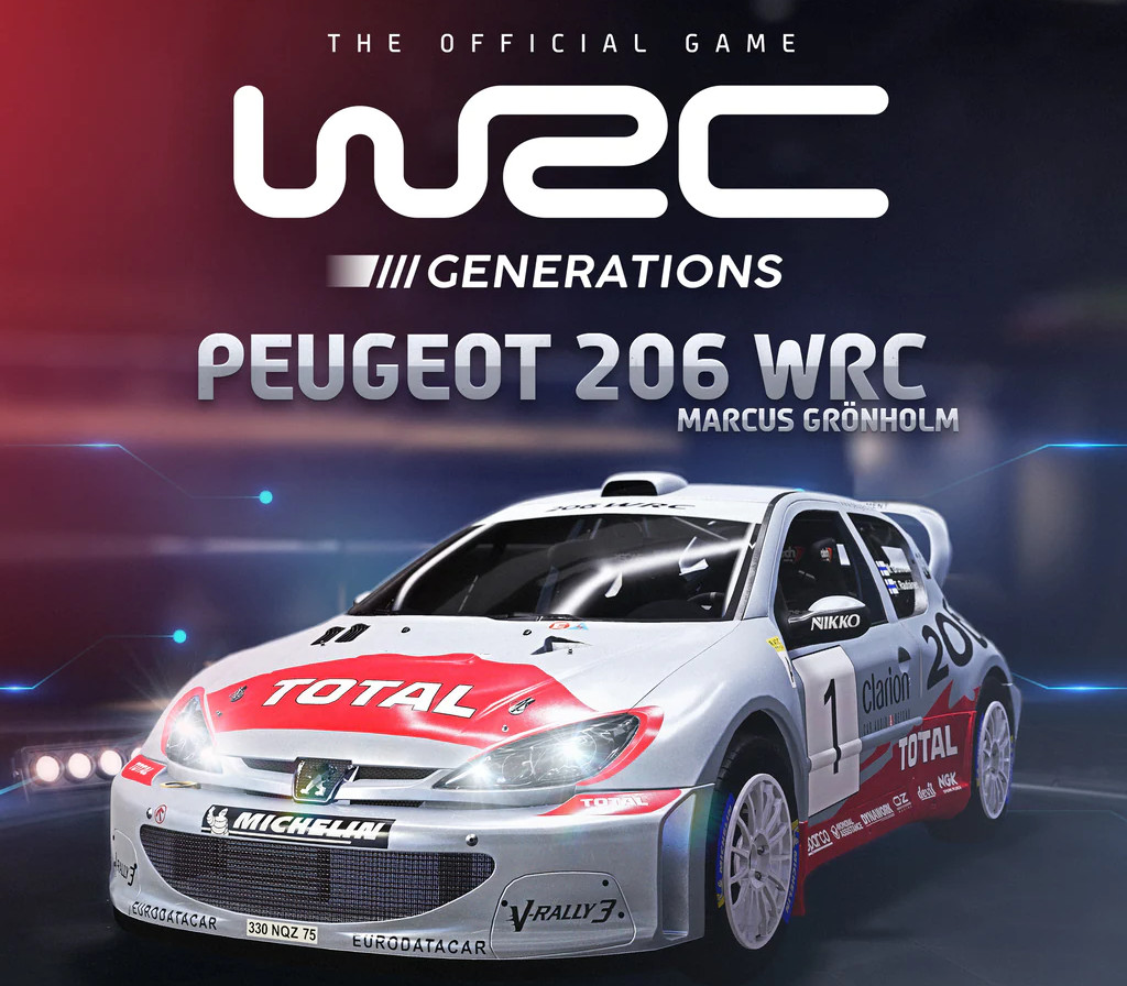 

WRC Generations - Peugeot 206 WRC 2002 DLC Steam CD Key