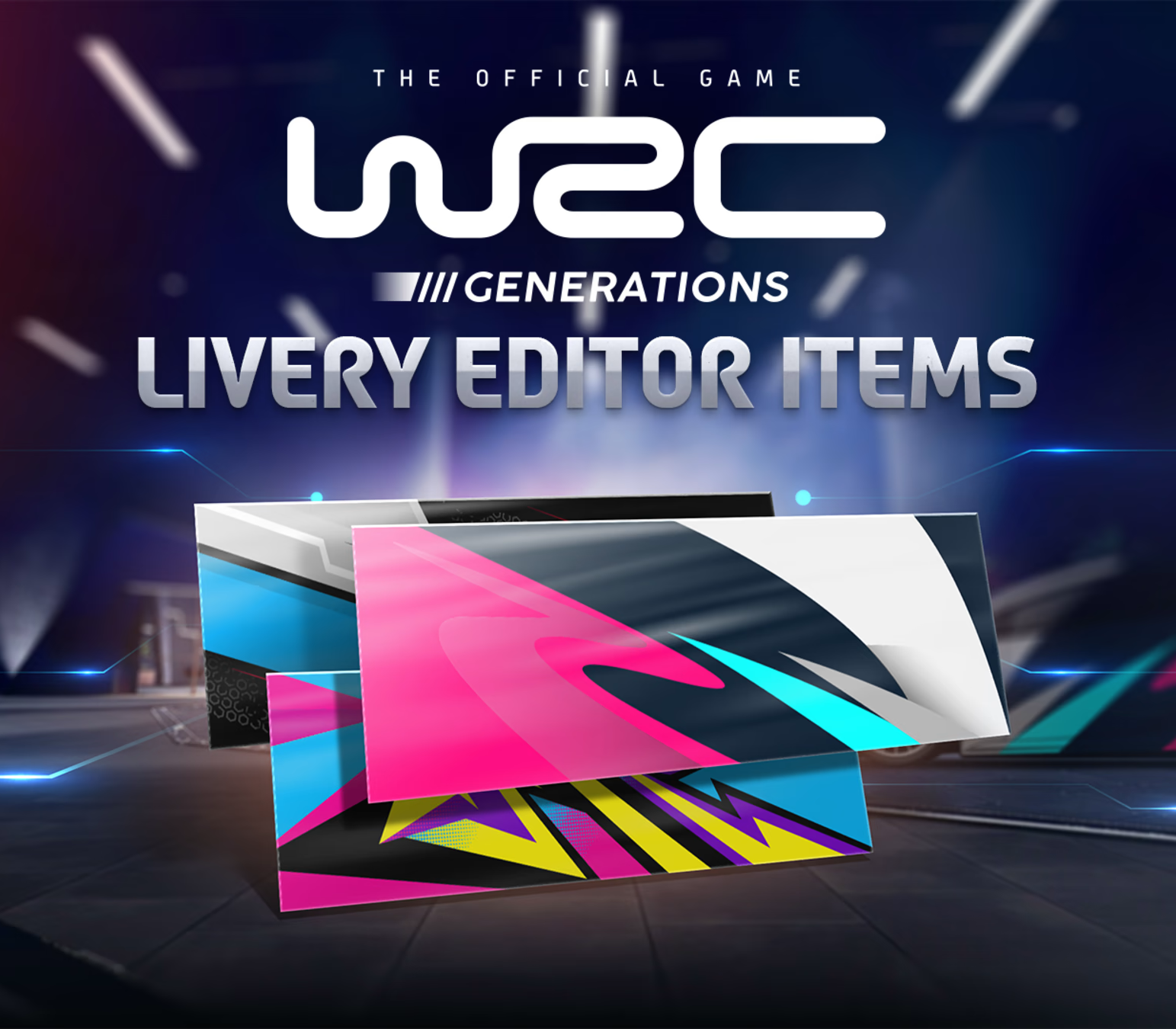 WRC Generations - Livery editor extra items DLC Steam