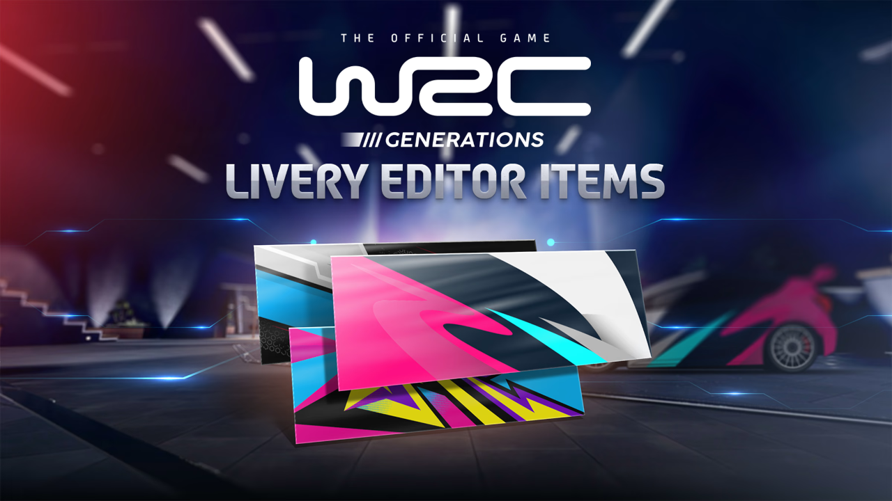 WRC Generations - Livery Editor Extra Items DLC Steam CD Key
