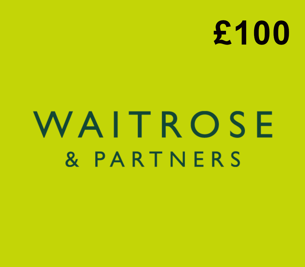 

Waitrose & Partners £100 Gift Card UK