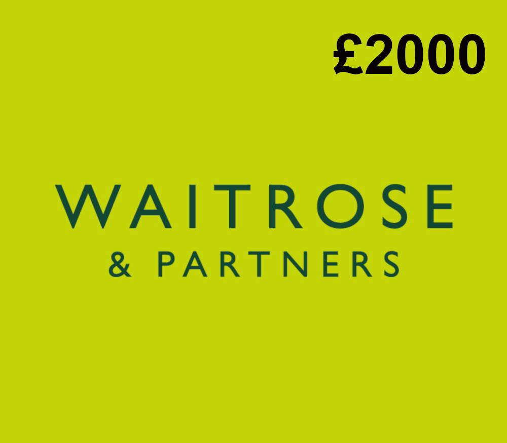 

Waitrose & Partners £2000 Gift Card UK