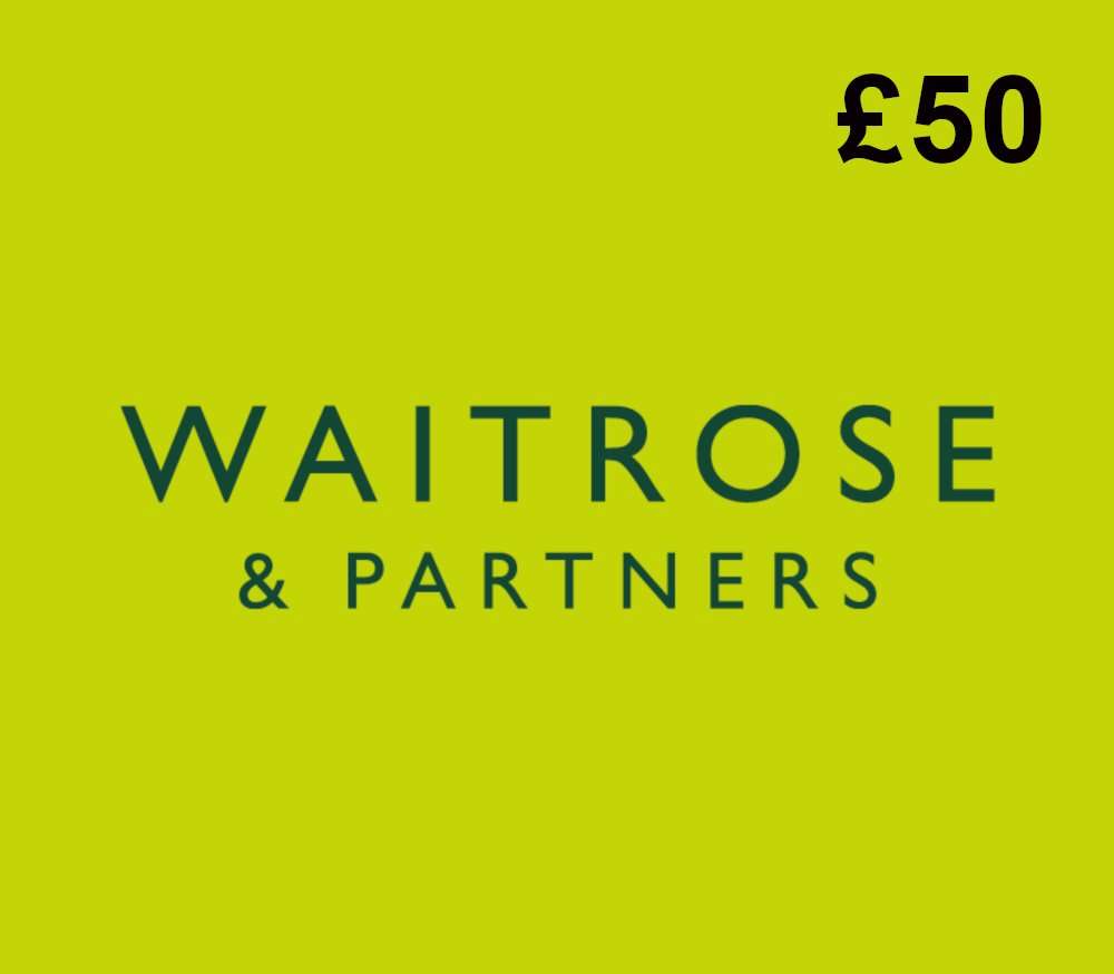 

Waitrose & Partners £50 Gift Card UK