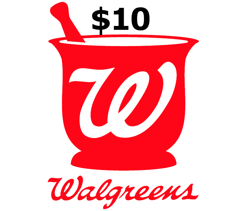 Walgreens $10 Gift Card US