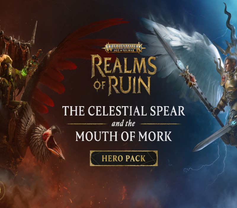 Warhammer Age of Sigmar: Realms of Ruin - The Celestial Spear and The Mouth of Mork Hero Pack Bundle EU PS5 CD Key