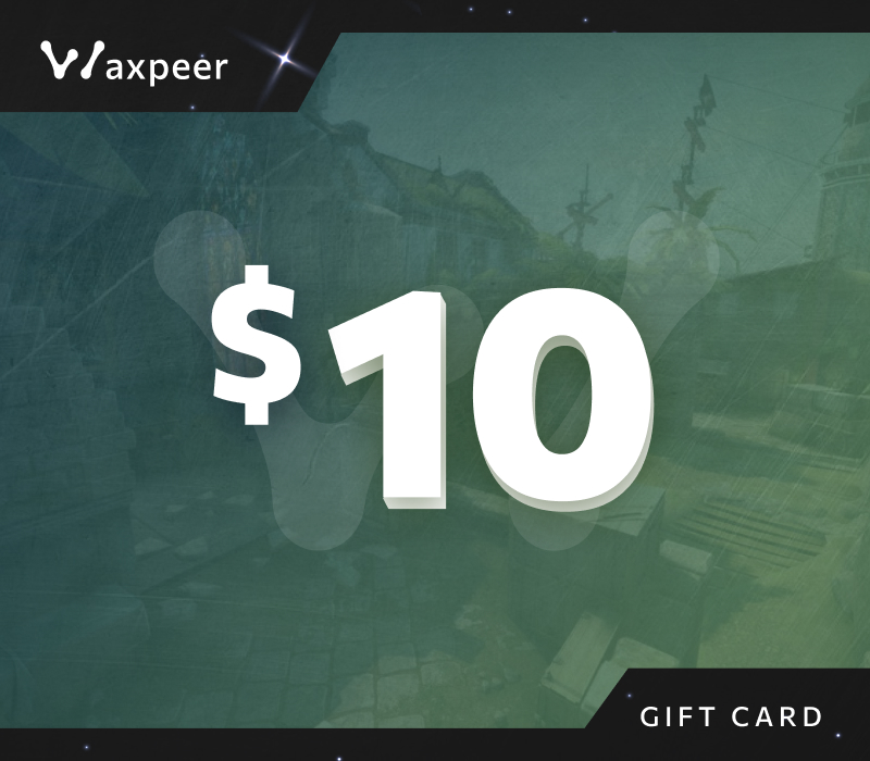 WAXPEER $10 Gift Card