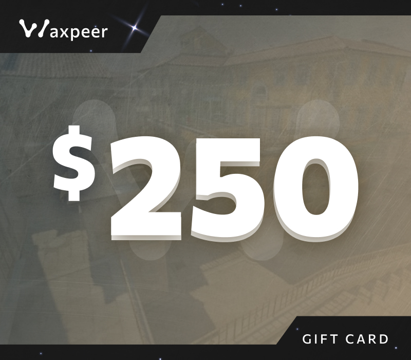 

WAXPEER $250 Gift Card