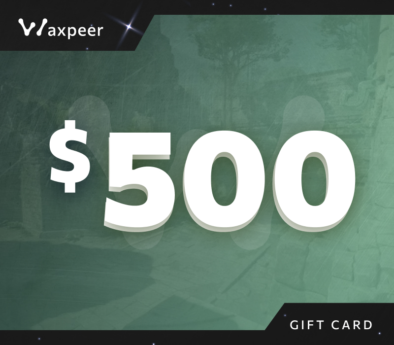 

WAXPEER $500 Gift Card