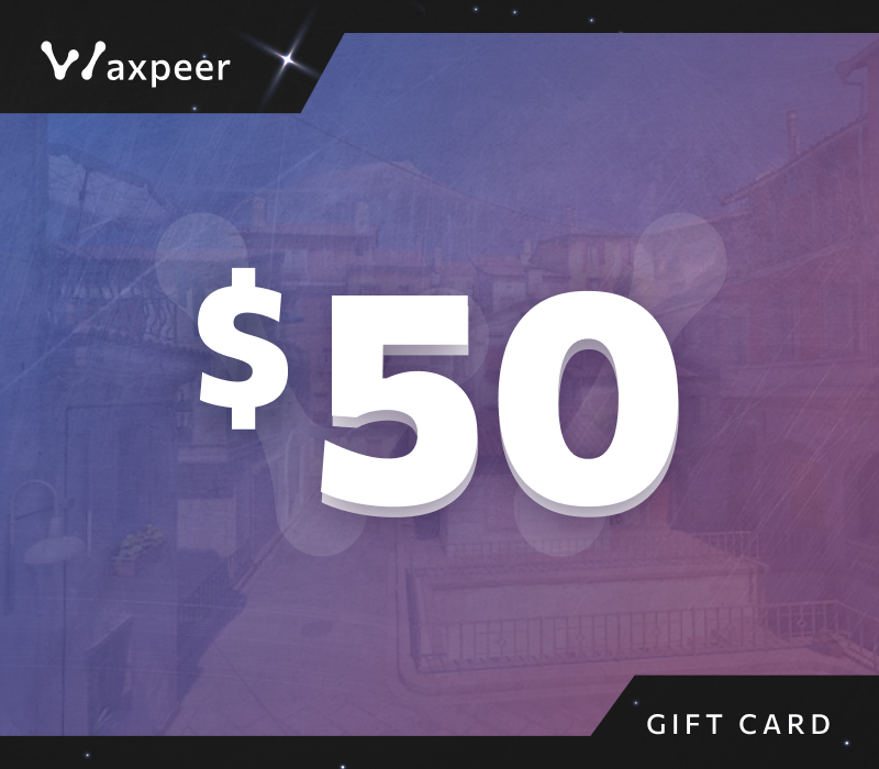 

WAXPEER $50 Gift Card