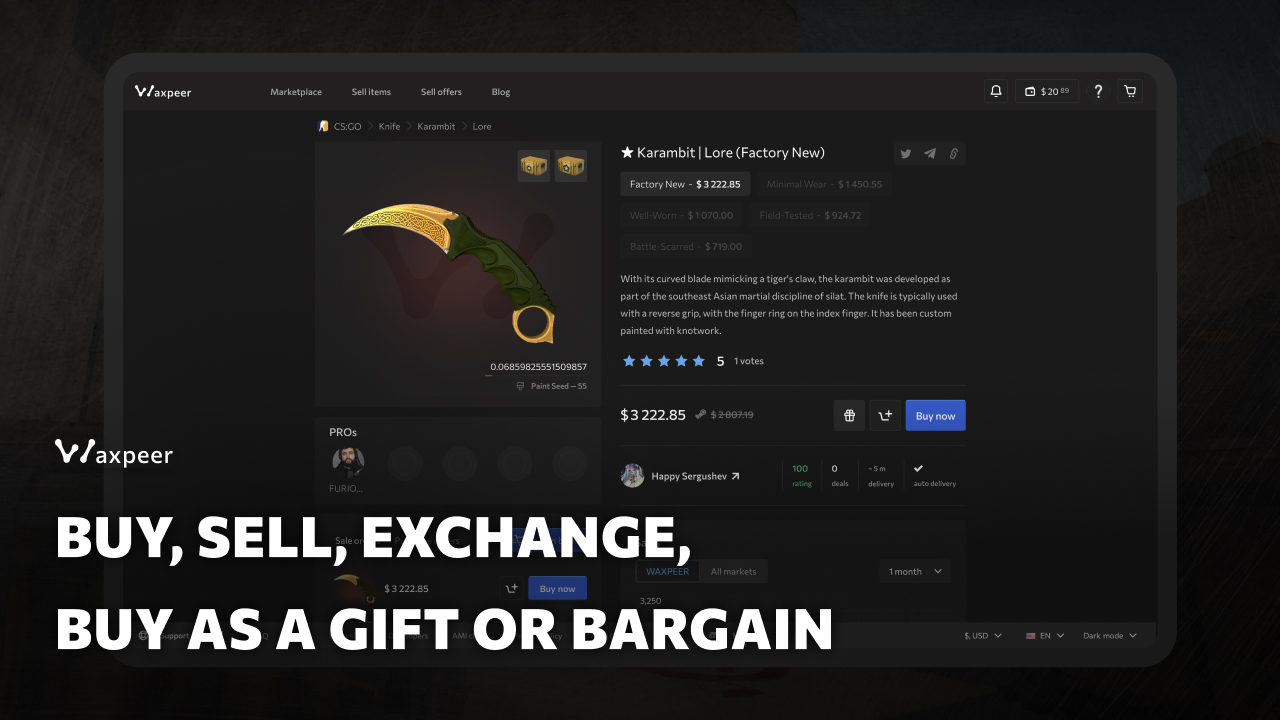 WAXPEER $500 Gift Card screenshot 4